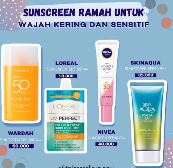 contoh iklan produk skincare wanita