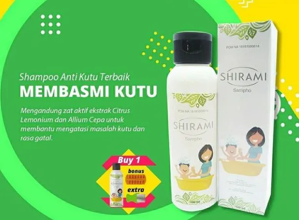 iklan produk shirami, shampo pembasmi kutu