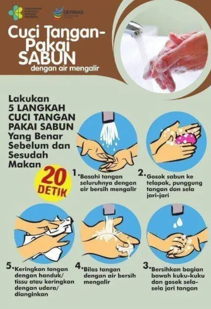 iklan cuci tangan pakai sabun