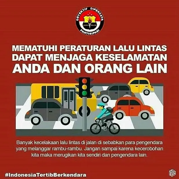 contoh iklan layanan masyarakat tentang lalu lintas