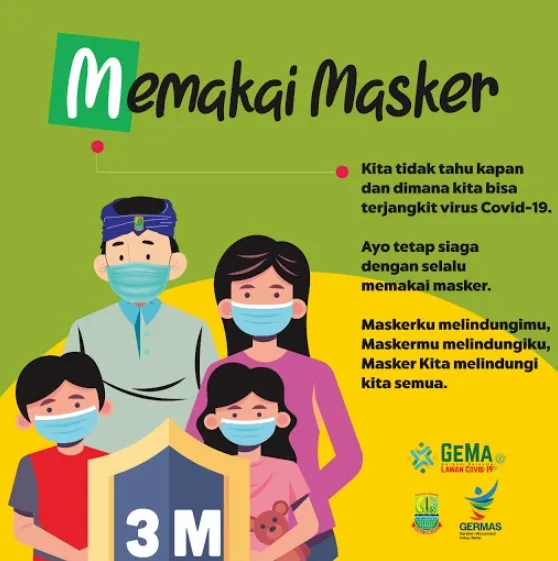 contoh iklan layanan masyarakat pentingnya masker