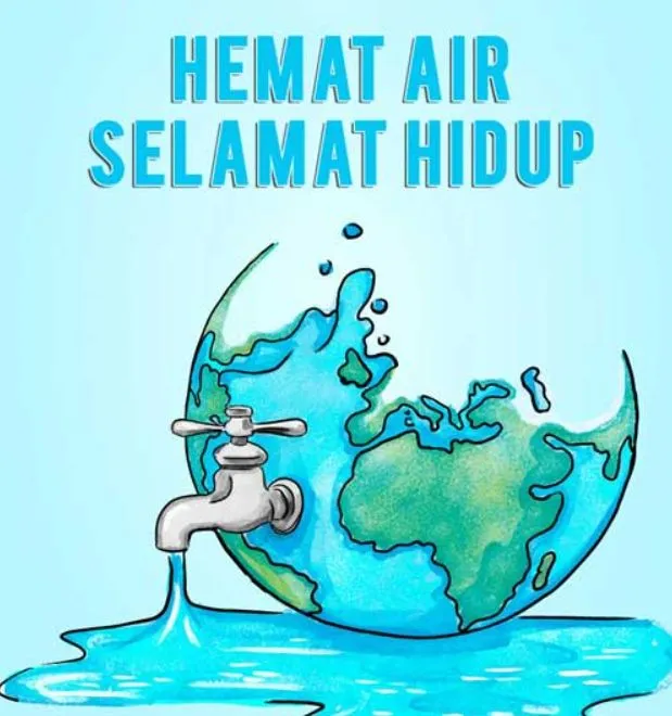 slogan hemat air