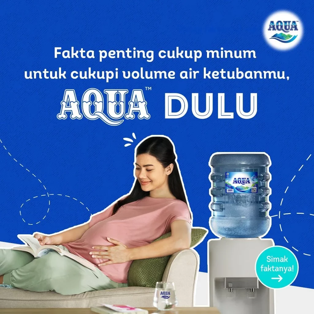 Iklan aqua untuk ibu hamil
