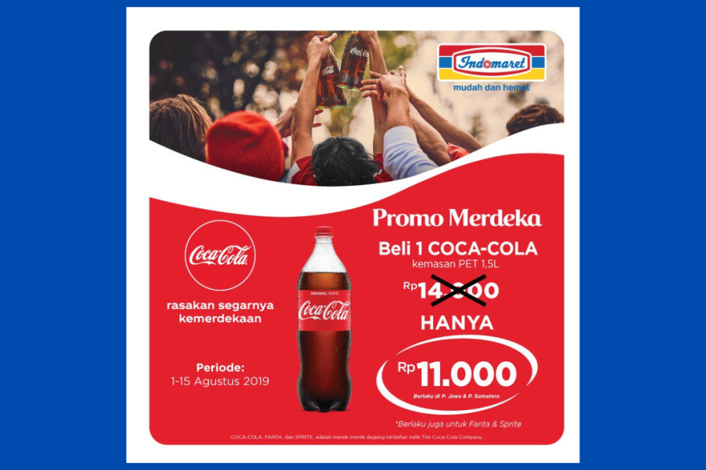 Promo coca cola kemerdekaan